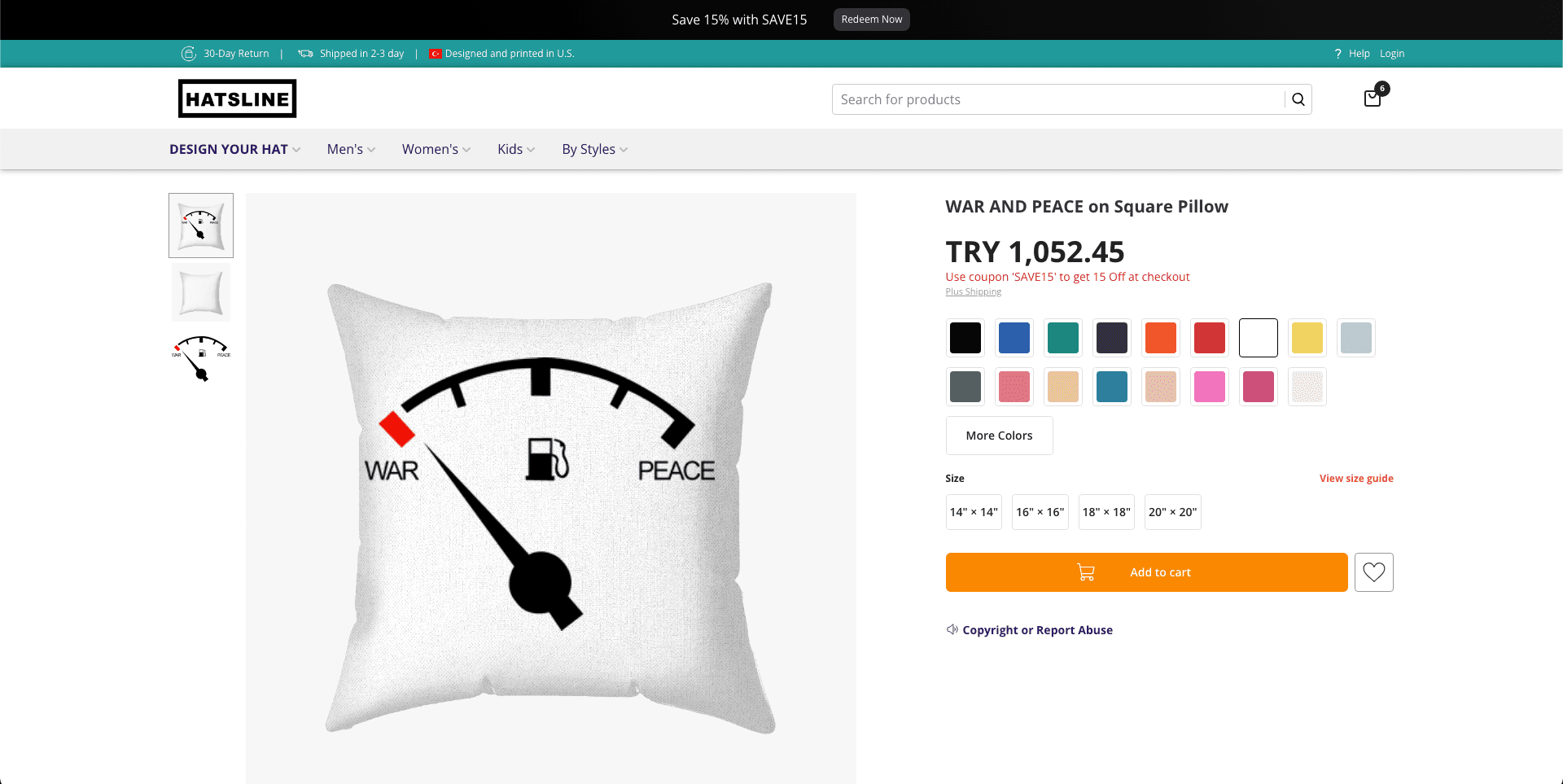 Hatsline E-Commerce Site
