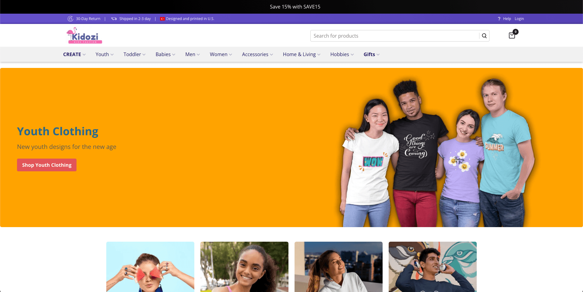 Kidozi E-Commerce Site